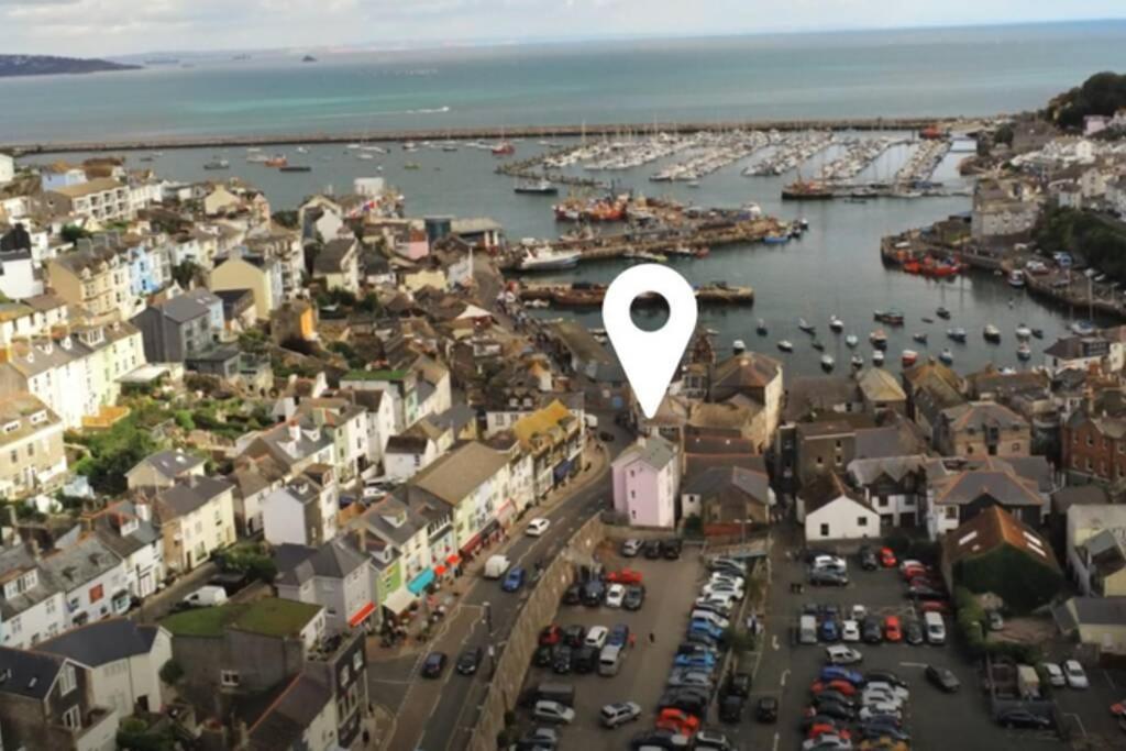 Captain'S Rest, 2 Bed Flat In The Heart Of Brixham Just 1 Min Walk From The Harbour Exterior photo